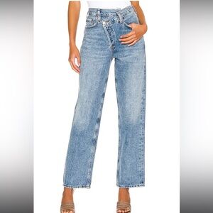 Agolde Crisscross Jeans